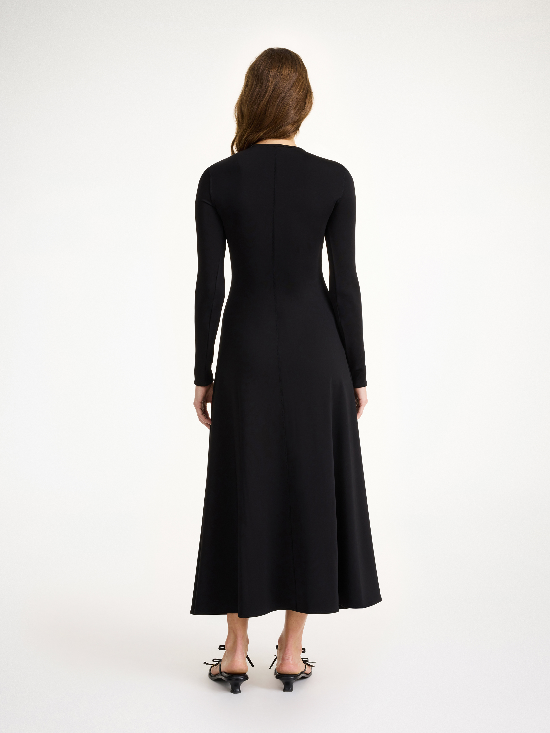 Shop By Malene Birger Deija Maxi Dress In Black