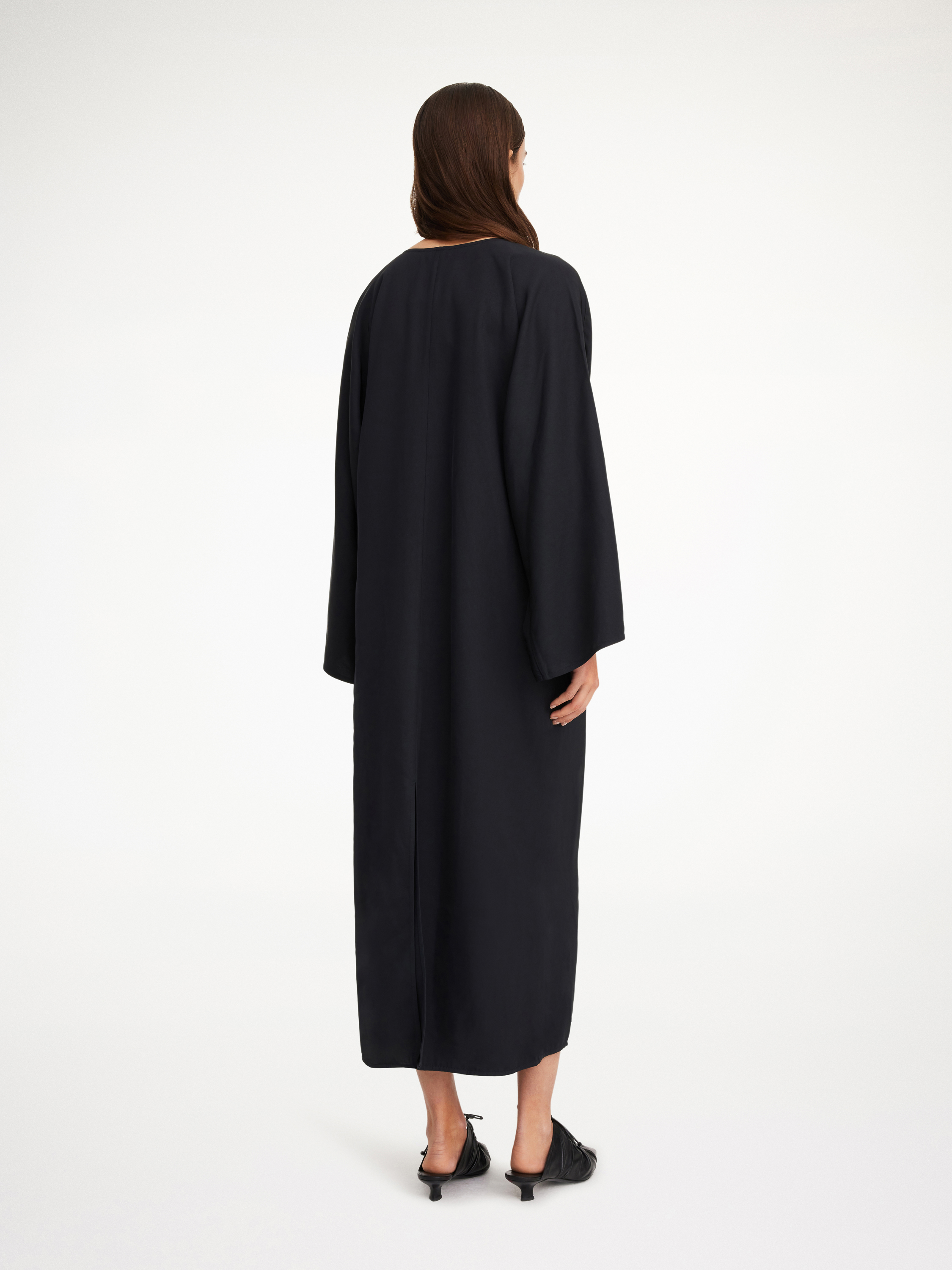 Shop By Malene Birger Cais Maxi Dress In Black