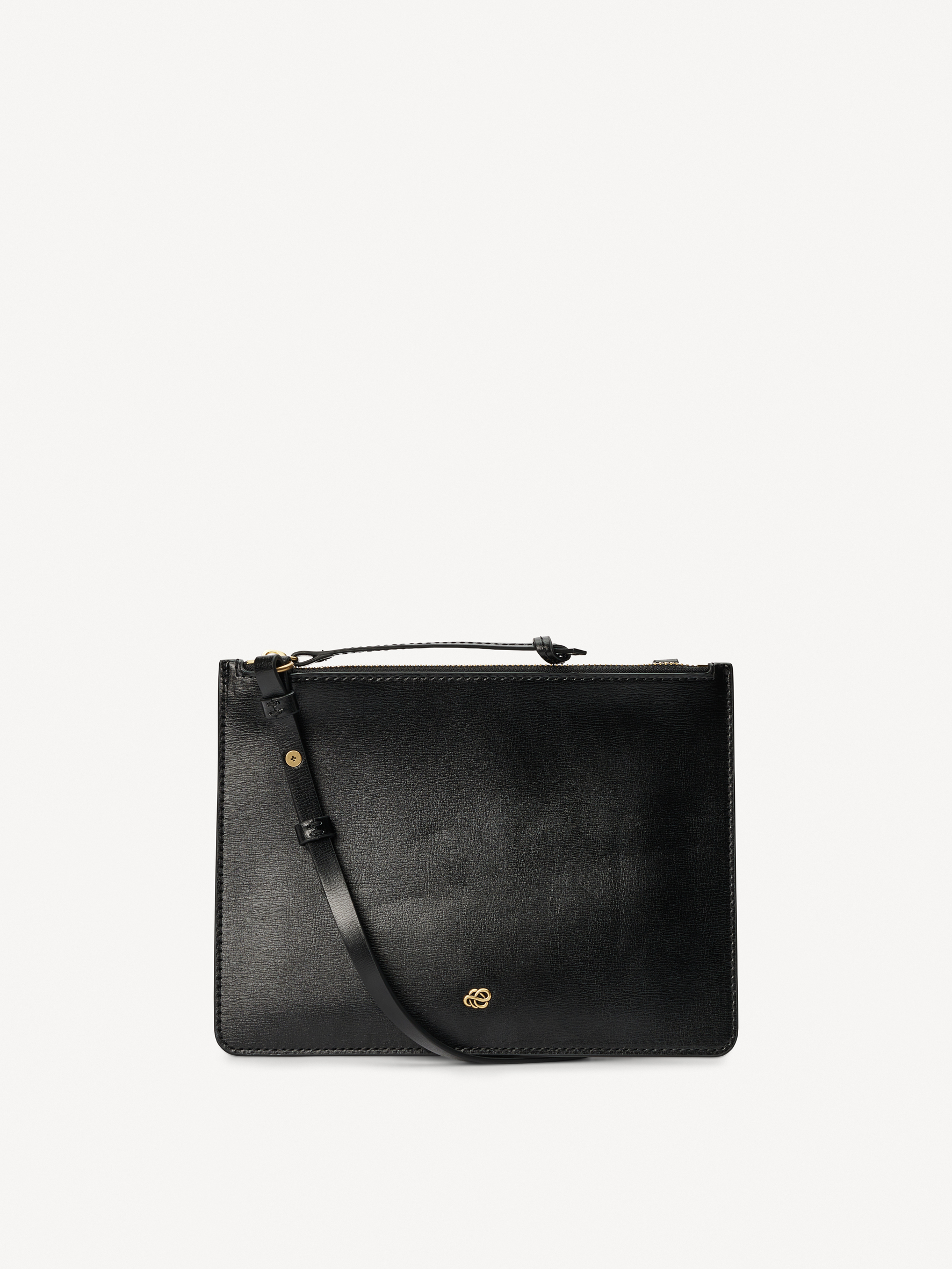 By Malene Birger Aya Leather Purse In Black