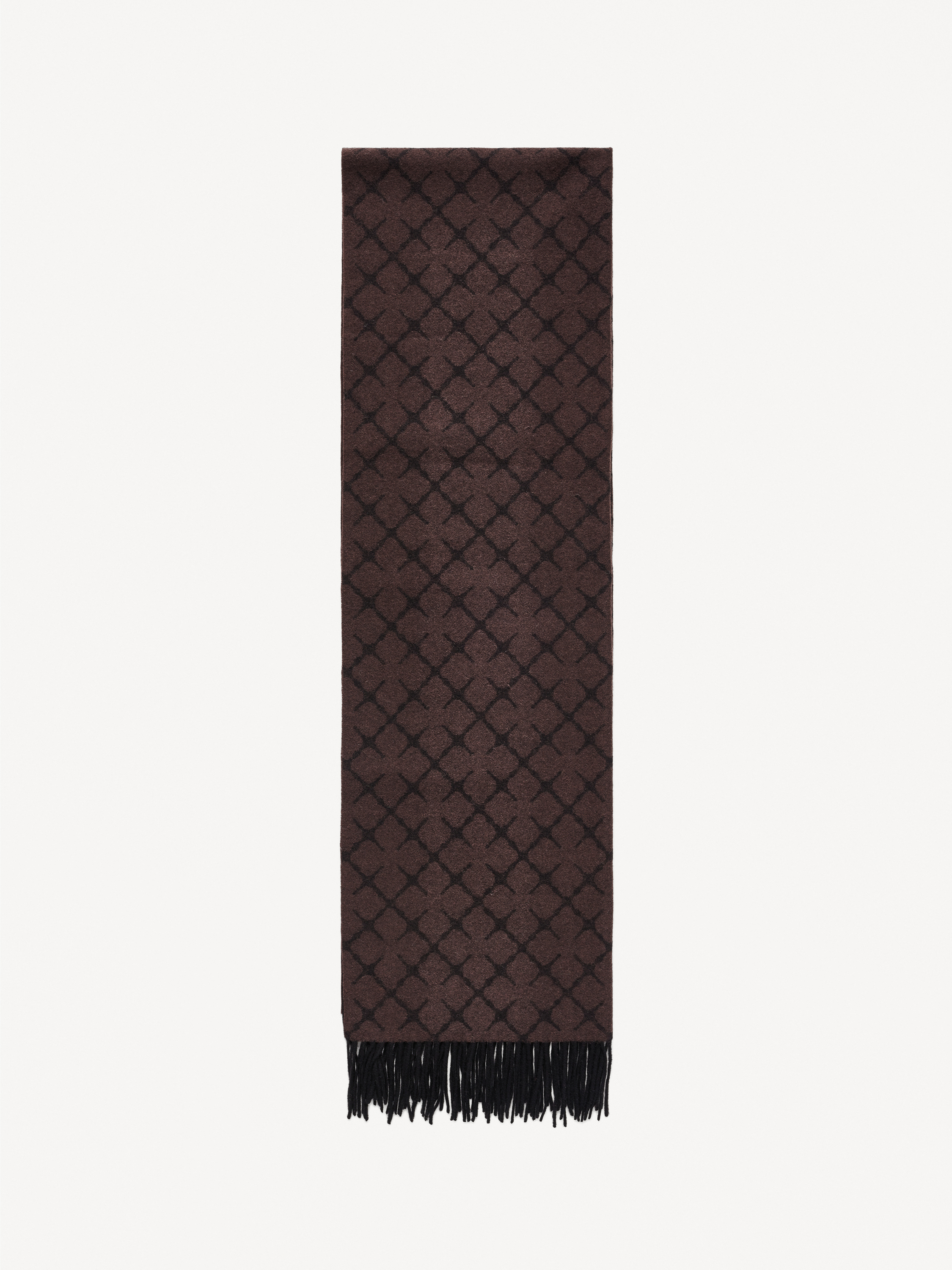 By Malene Birger Ortega Cashmere-blend Scarf In Brown