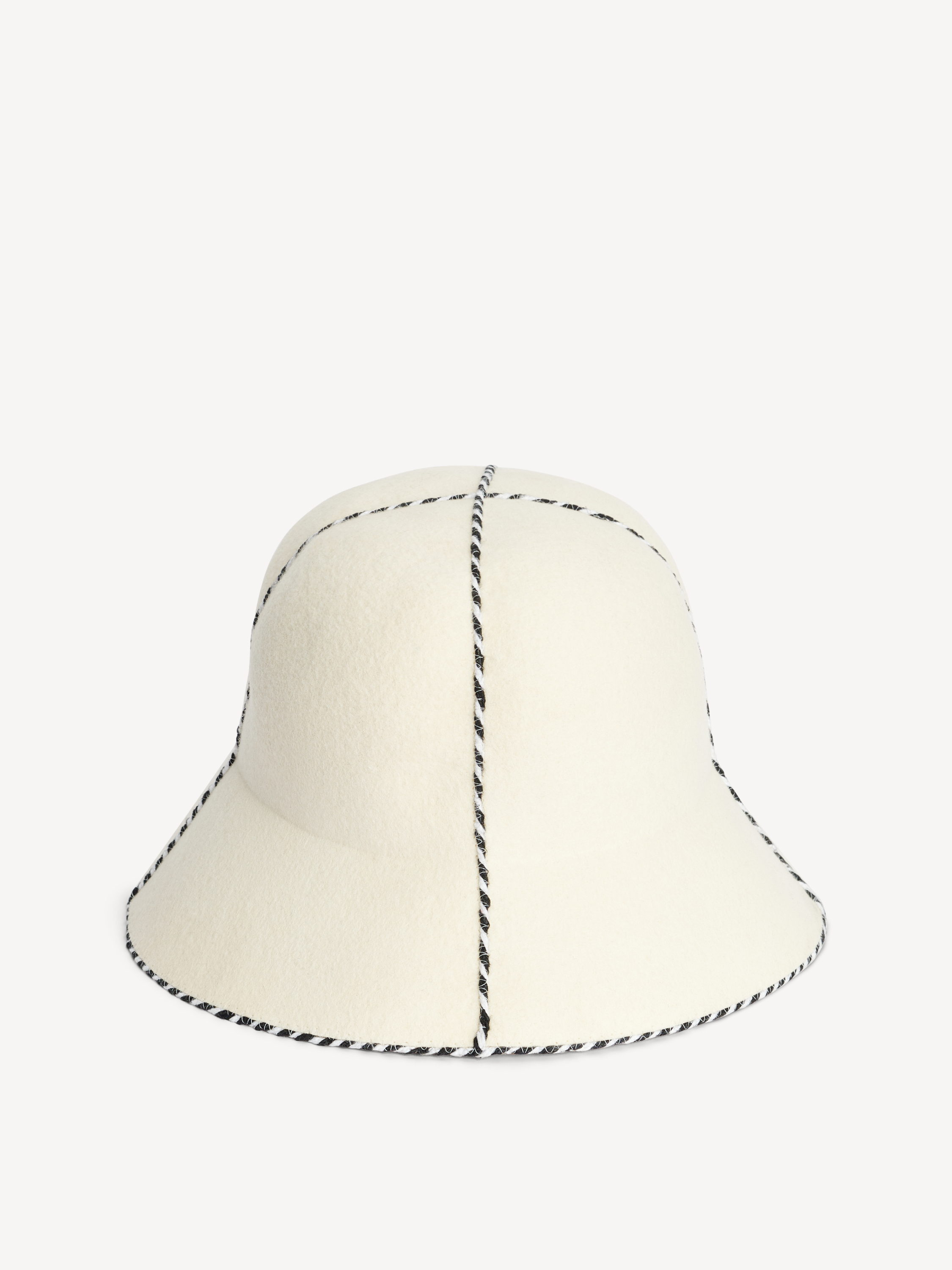 By Malene Birger Ilmura Wool Hat In Neutral