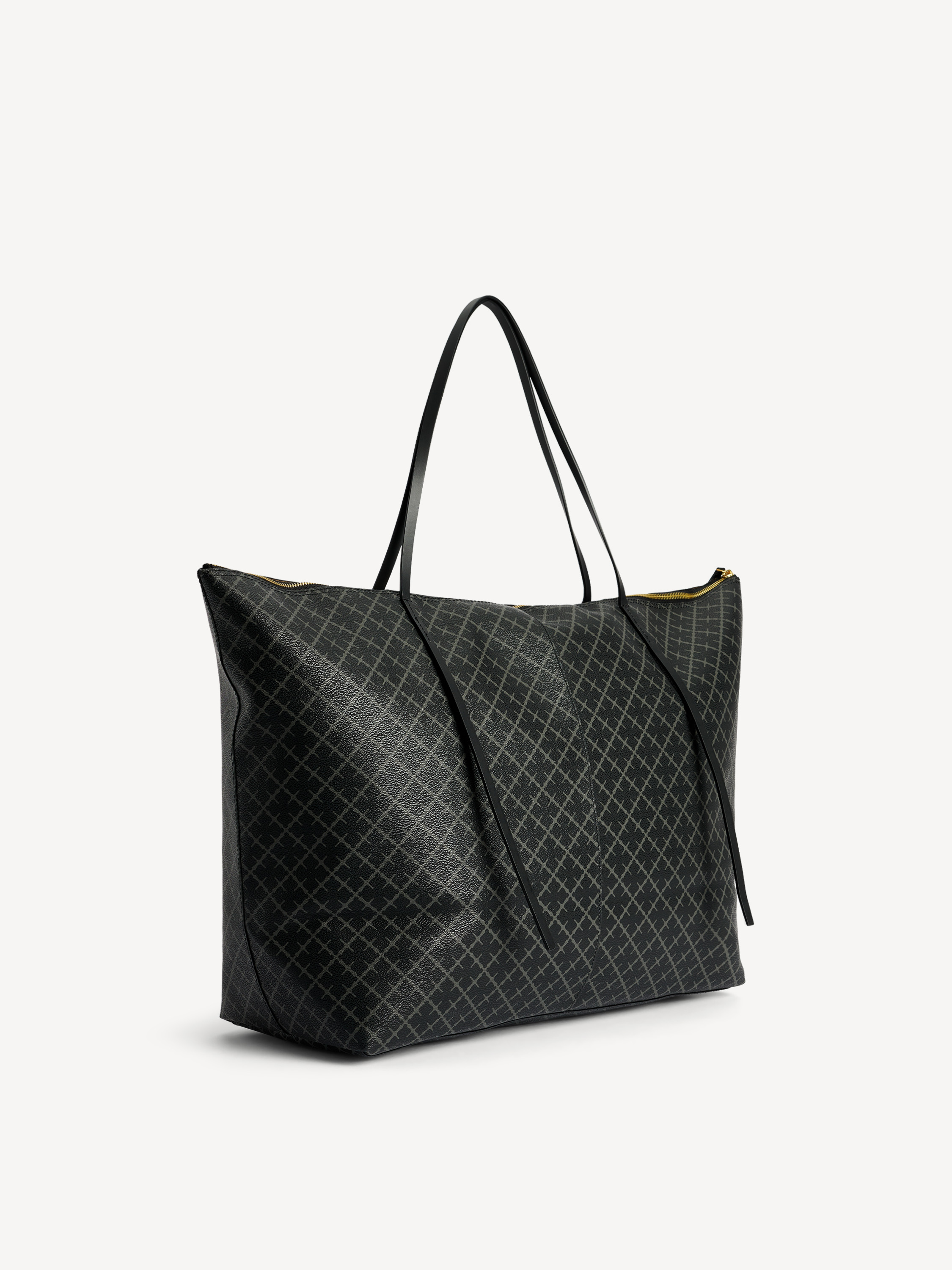 Shop By Malene Birger Leesa Tote Bag In Charcoal